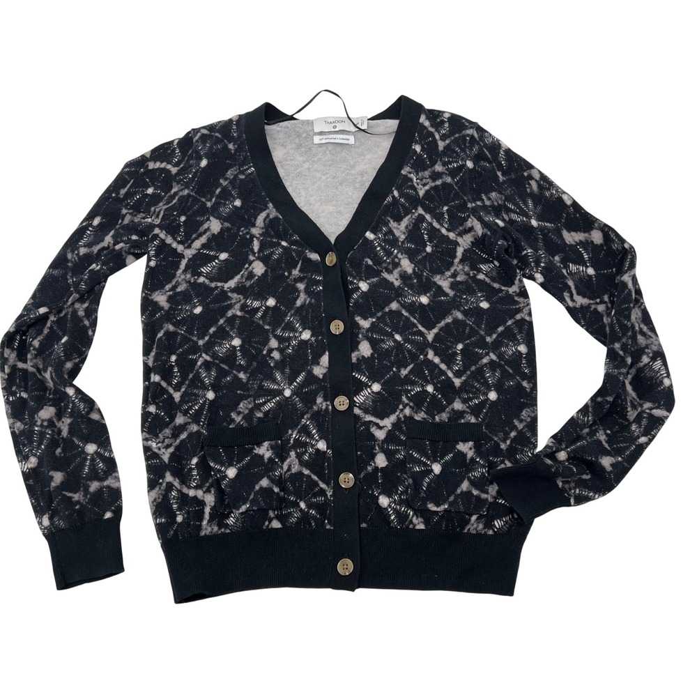 THAKOON 20th Anniversary Collection Knit Cardigan Sweater Women's Small